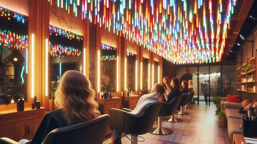 Transform Your Hair Salon with Stunning Lighting Ideas from Chronos Lights