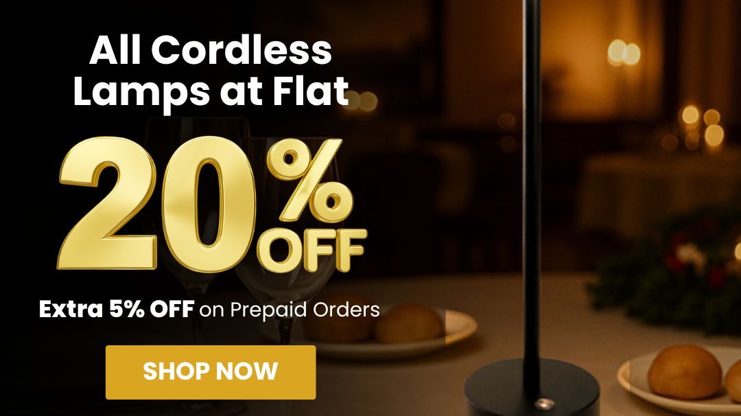 Rechargeable Cordless Lamps vs Wired Lamps – Which Is Better for Your Space?