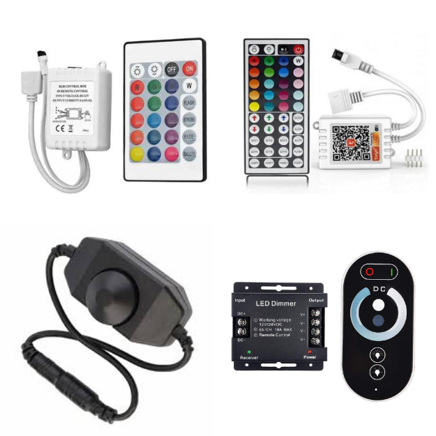 Strip Light Controllers and Dimmers