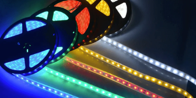 Single color mono strip lights