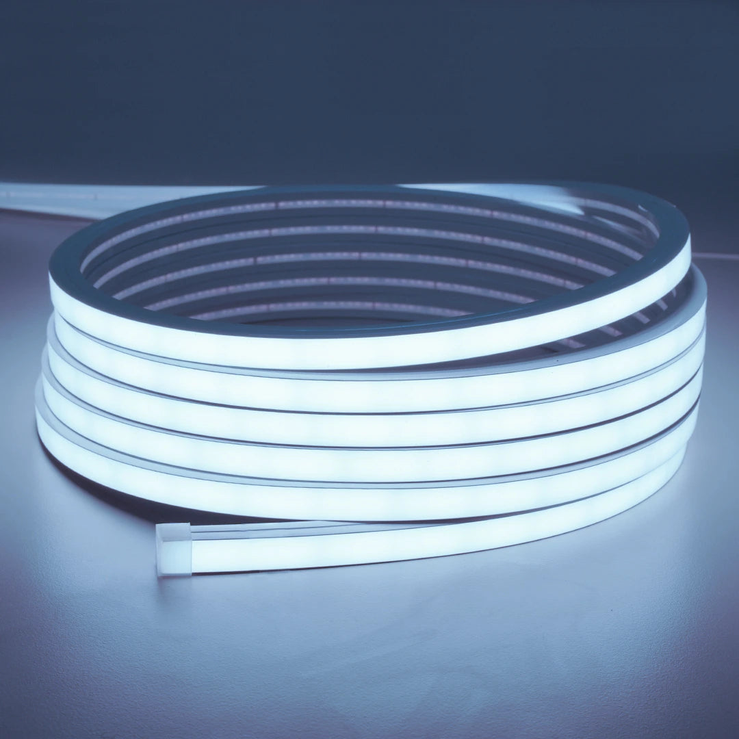 Front curve neon profile, 10 mm silicone design. Chronos Lights Mulund