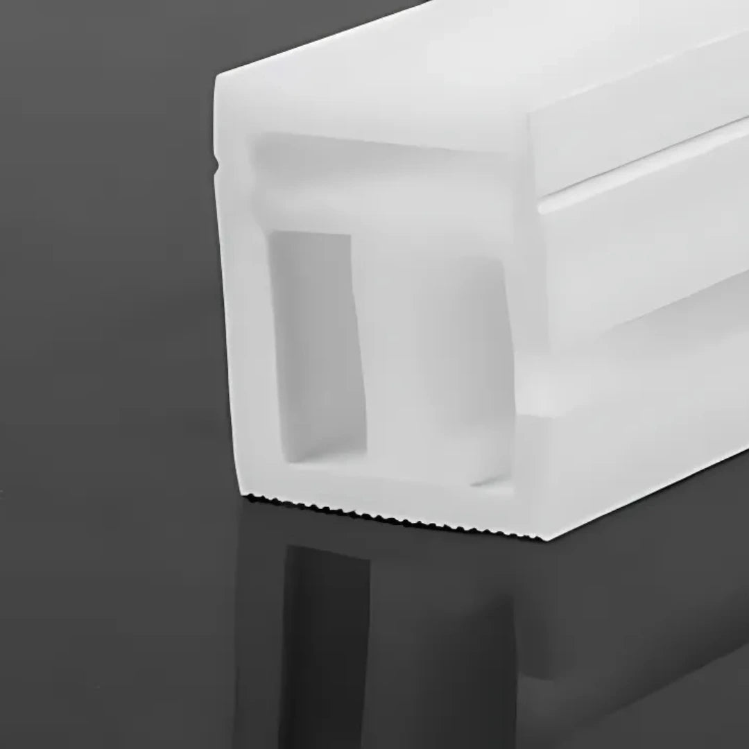 12x20 Side View Silicone Profile – Ideal for narrow beam LED strip installations