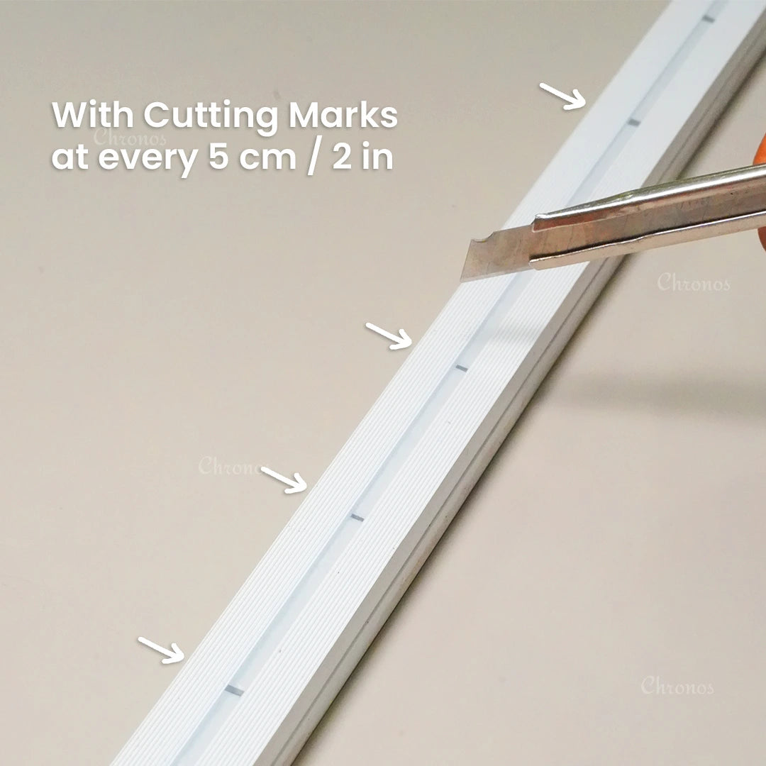 Flexible LED neon profile, 12×20 mm silicone.