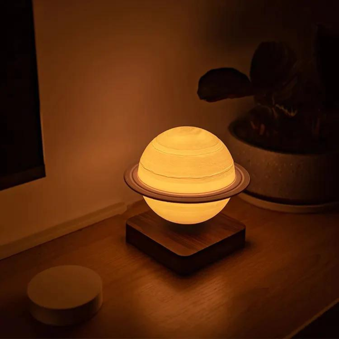3D Levitating Saturn Lamp | Chronos Lights