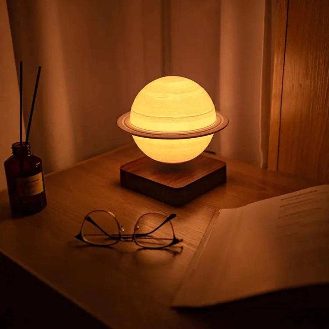 3D Levitating Saturn Lamp | Chronos Lights