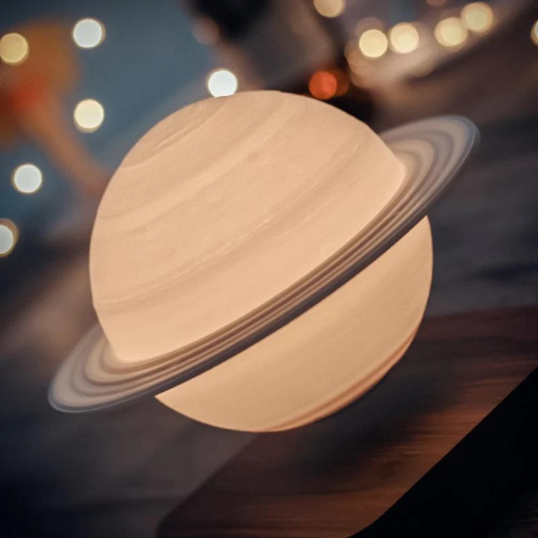 3D Levitating Saturn Lamp | Chronos Lights