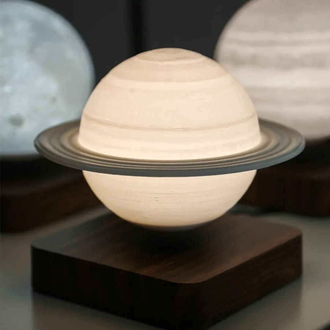 3D Levitating Saturn Lamp | Chronos Lights