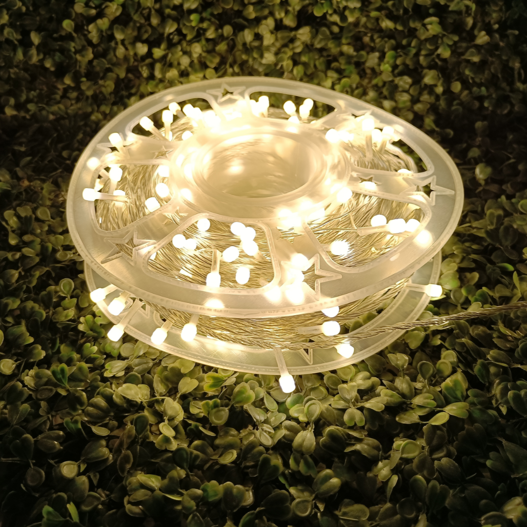 Gel Wire LED Series String Lights | Warm White Chronos Lights