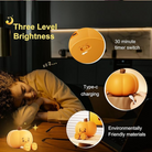 Pumpkin Silicone Night Lamp | Chronos Lights