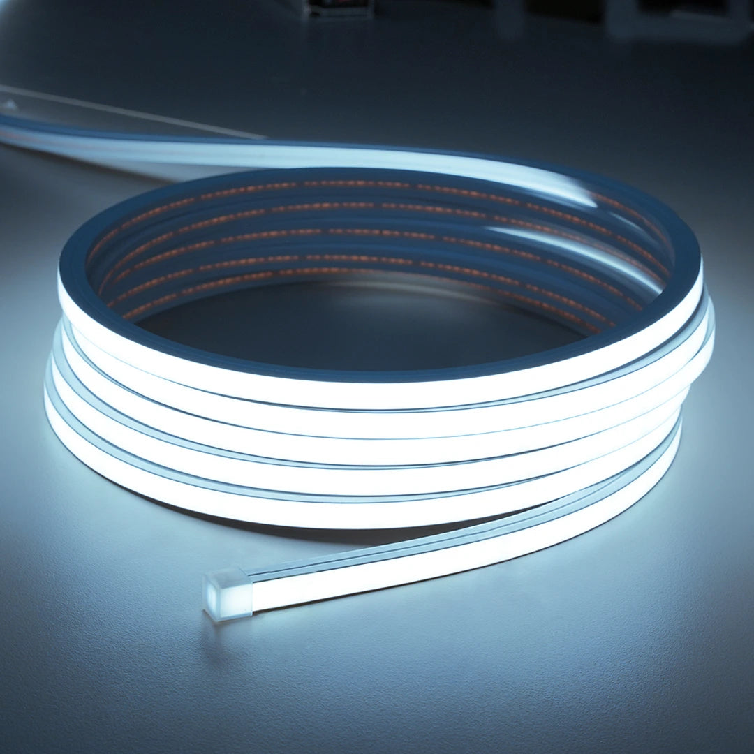 16x16 mm LED neon profile light roll, front bend. Chronos Lights Mulund