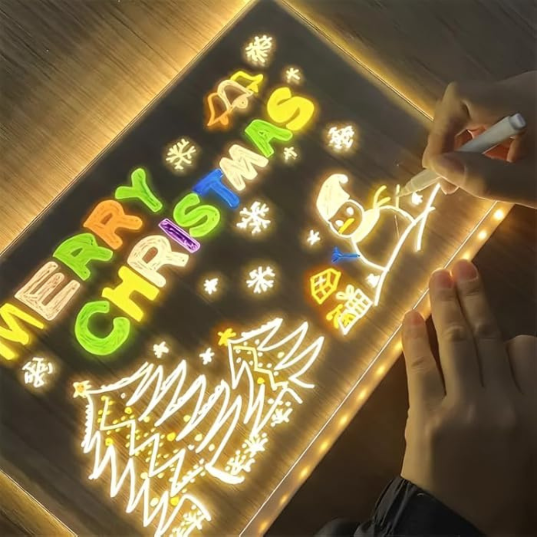 3D Acrylic LED Note Board Light | Chronos Lights | Chronos Light