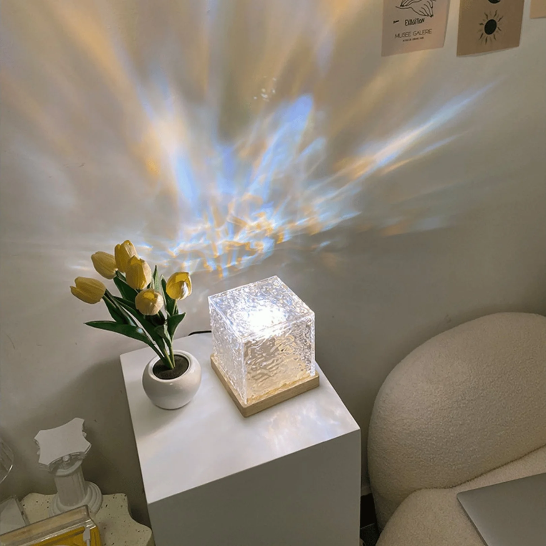 LED Ocean Wave Table Lamp Chronos Lights