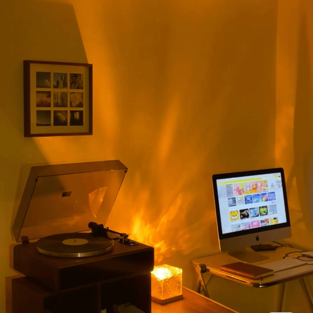 LED Ocean Wave Table Lamp Chronos Lights