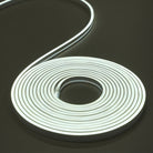 4×10 mm LED neon profile light roll, side bend.
