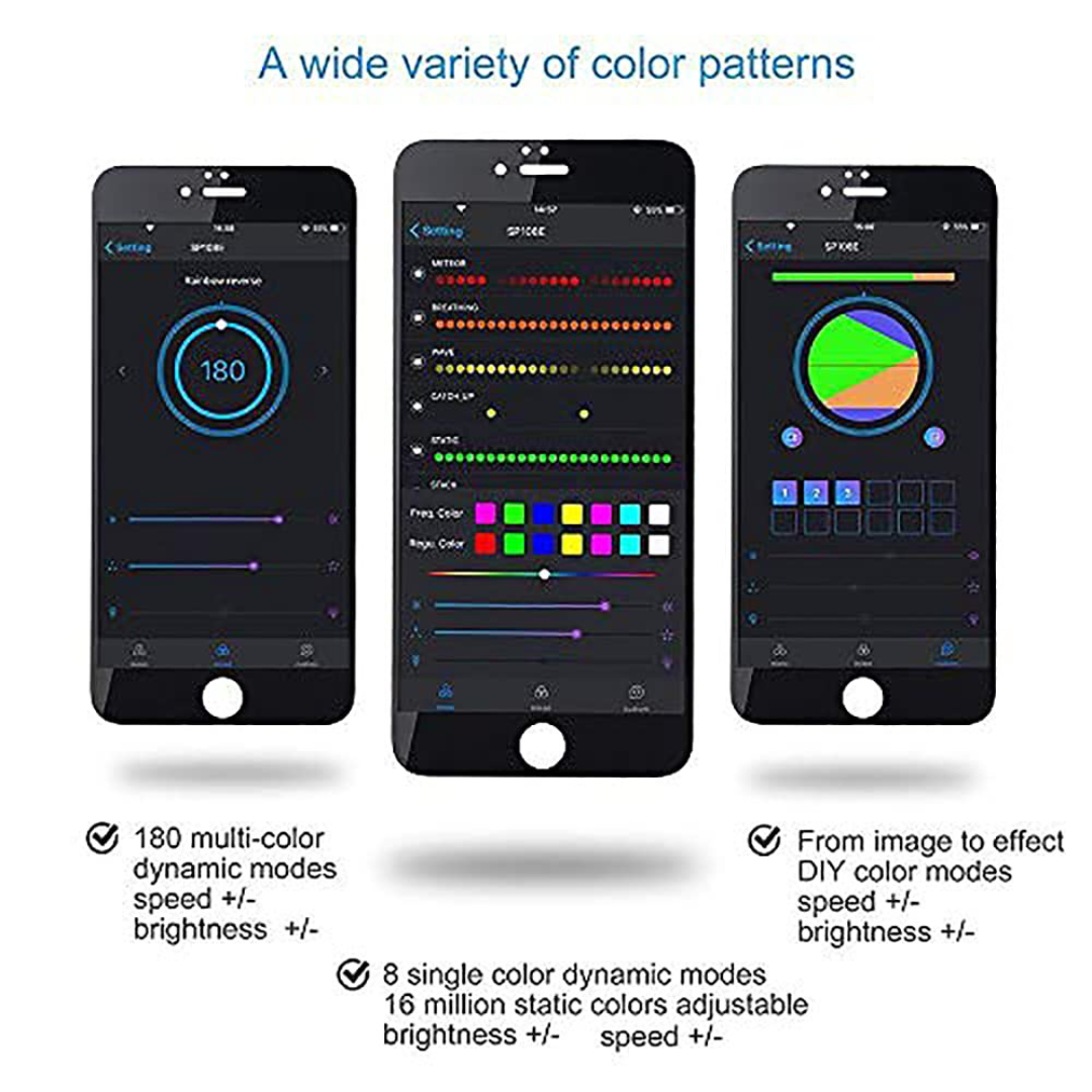 DC5~24V SP108E LED WiFi Controller Chronos Lights