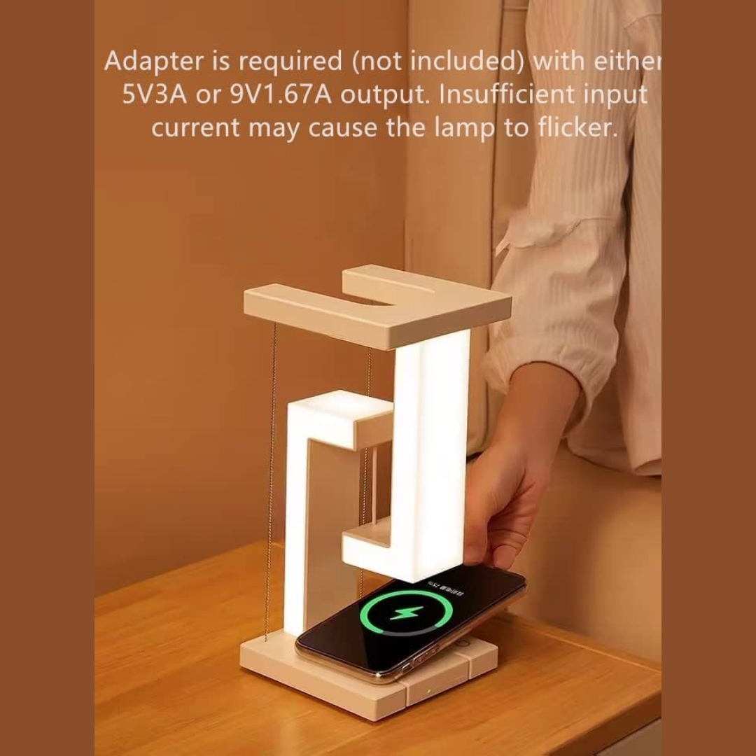 Tensegrity Smart Led Desk Lamp With Wireless Charge | Chronos Lights