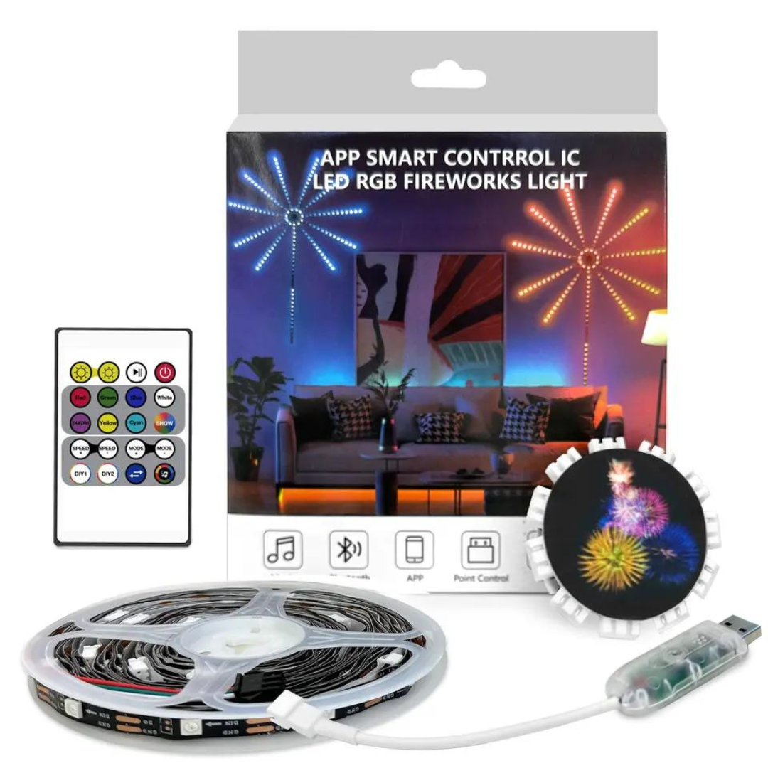 Smart RGBIC LED Firework Lights Chronos Lights