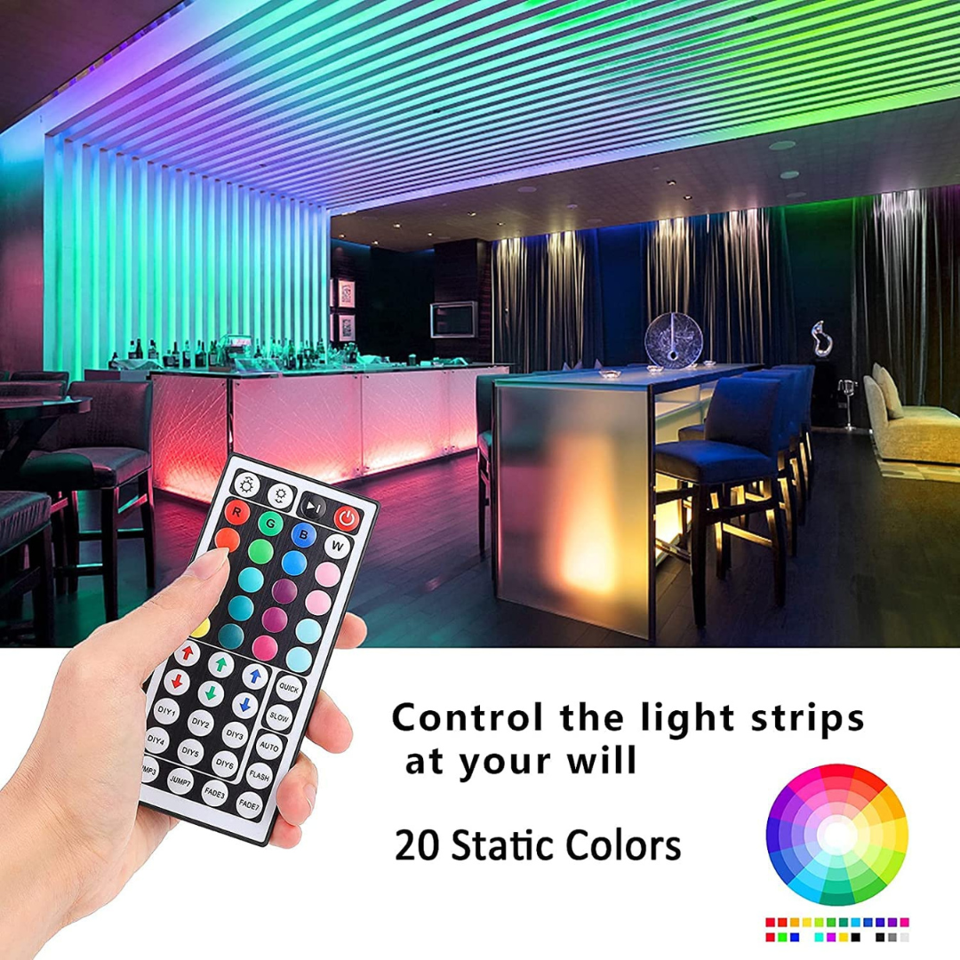 Mini 44 Keys Remote Controller Chronos Lights