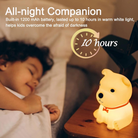 Adorable kids’ lamp with multiple color modes and convenient USB charging.