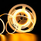 8mm Amber Yellow COB Dotless LED Strip Light – 12V, 5M, 320 LEDs/m – Warm & Cozy Glow