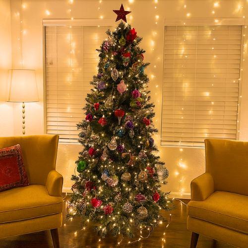 Battery operated fairy lights for portable decoration use