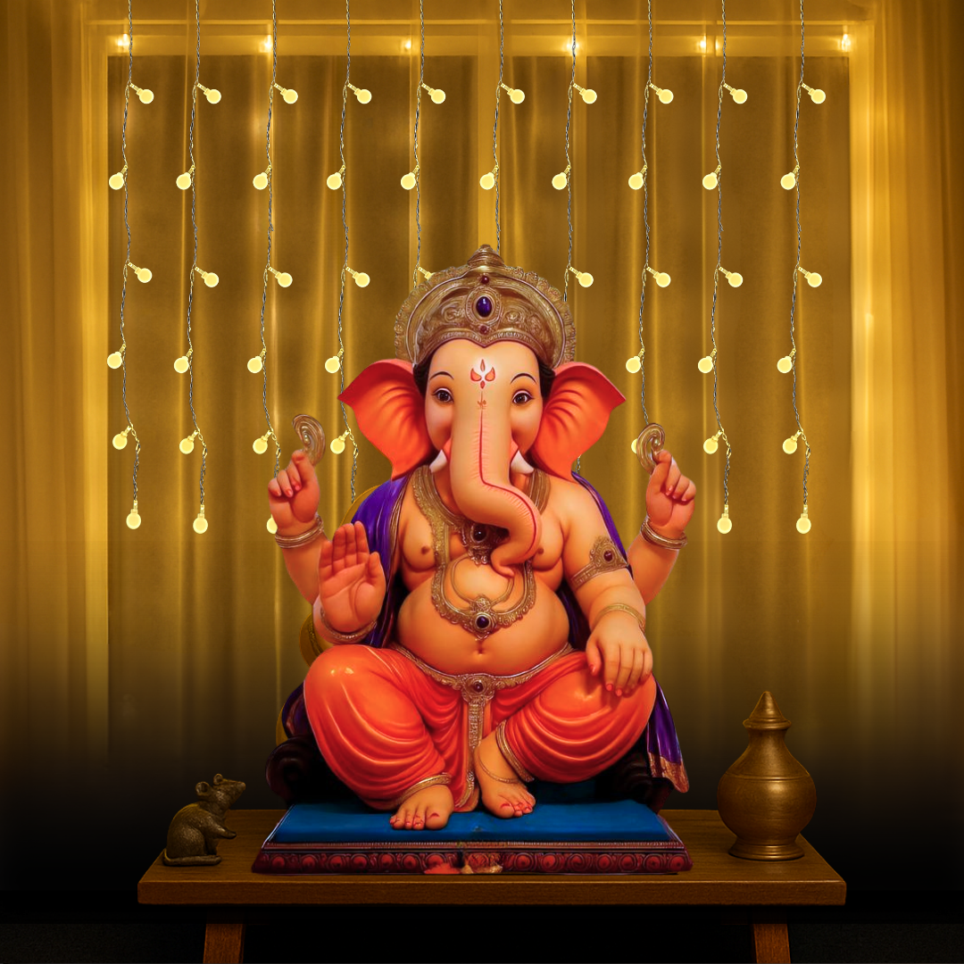 Warm white bubble curtain lights with 10 strings for home décor, parties, and events