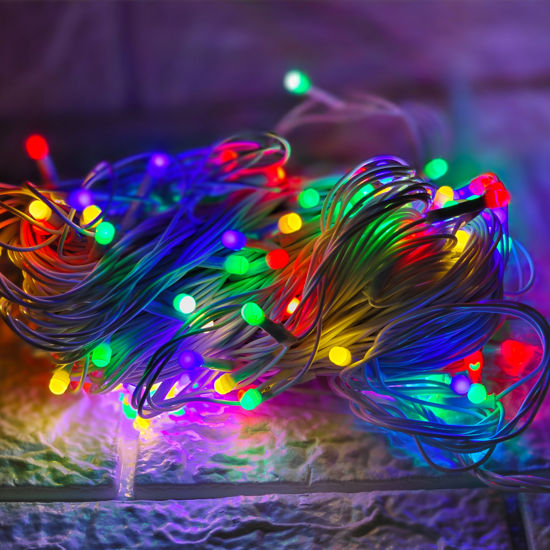 Festive Ganpati Lighting with LED Rope Lights – Vibrant & Safe