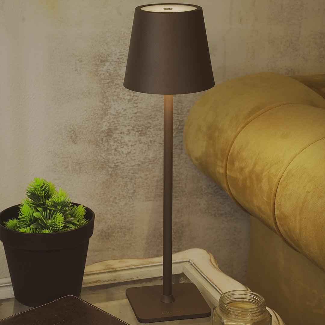 Conic Portable Cordless LED Table Lamp | Chronos Lights