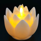 Flameless LED Lotus Candles for Diwali, Christmas, and celebrations—safe, energy-efficient, and long-lasting decorative lighting.