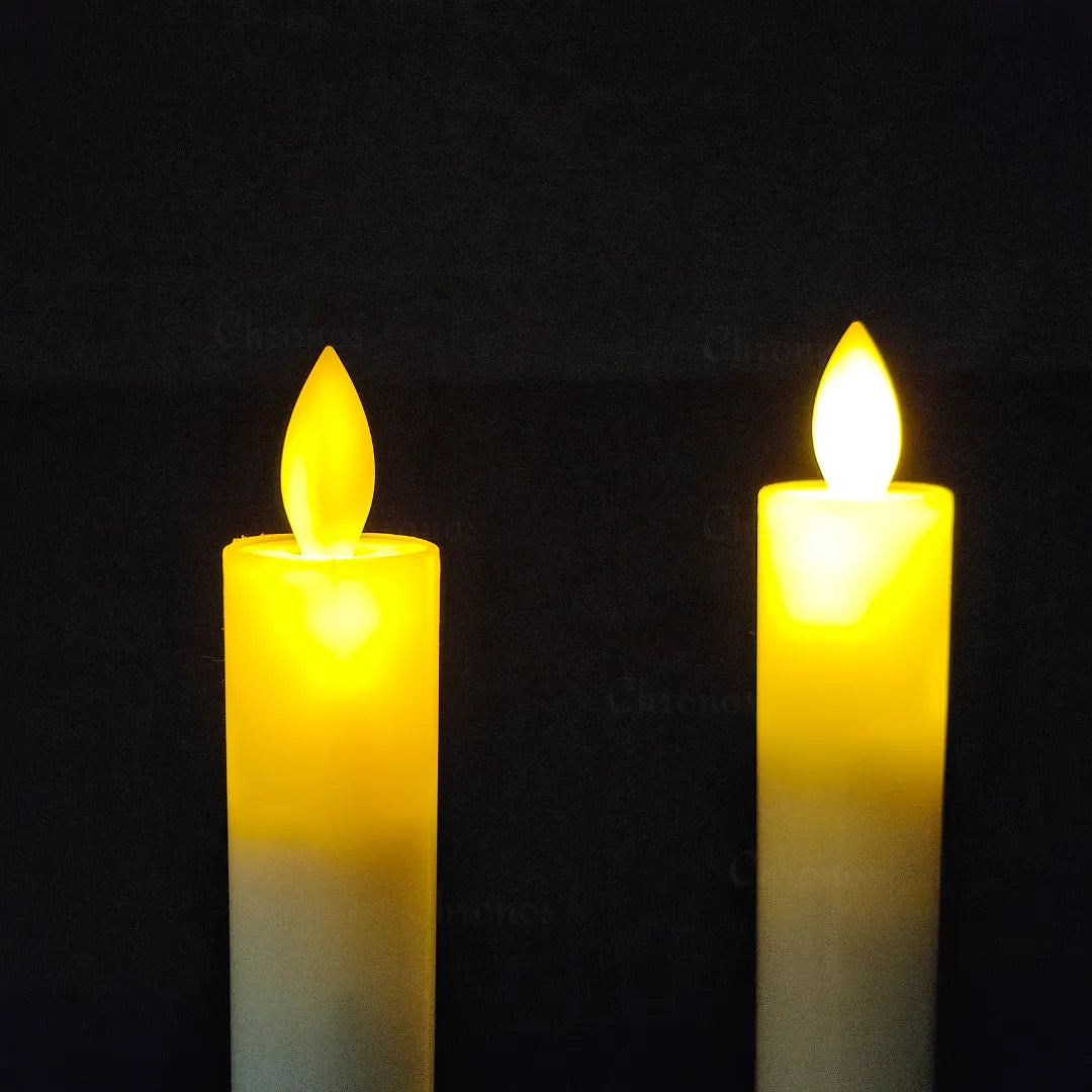 Flameless LED Swing Candle with Warm White Glow for Safe Home Lighting