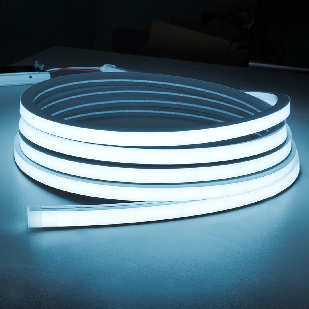 Outdoor flexible neon profile, 12 mm square. Chronos Lights Mulund