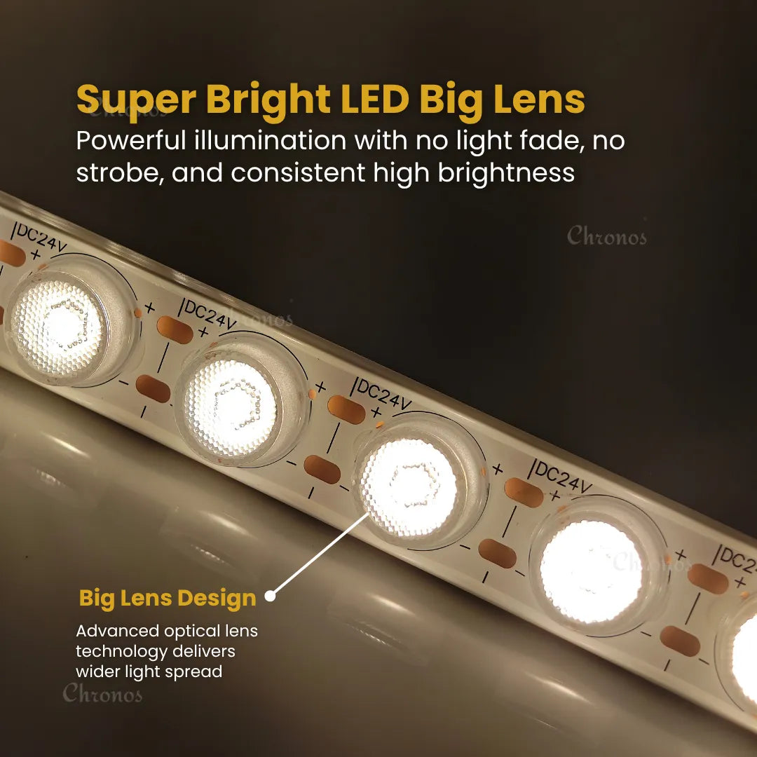 Flexible IP65 wall washer light suitable for outdoor and semi exposed environments