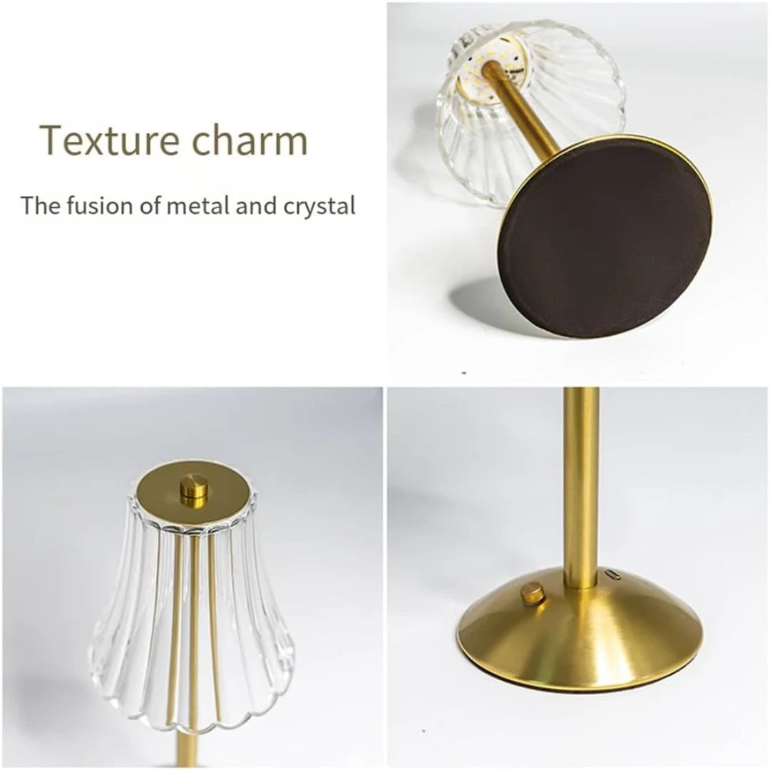 Flora table lamp with USB-C charging port – fast and versatile charging from power banks or laptops