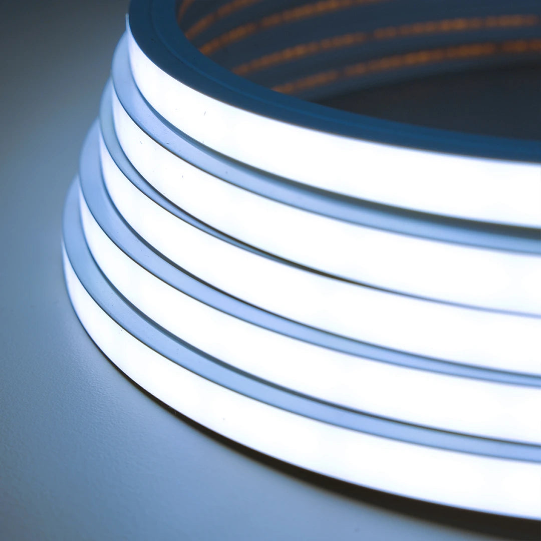 Front curve neon profile, 16 mm silicone.