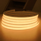 Front curve neon profile, 20×14 mm silicone.