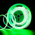 8mm Green COB Dotless LED Strip Light – 12V, 5M, 320 LEDs/m – Vibrant & Refreshing Glow