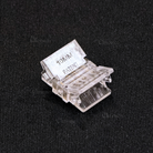 L-shaped LED strip connector used for 90-degree corner turns.