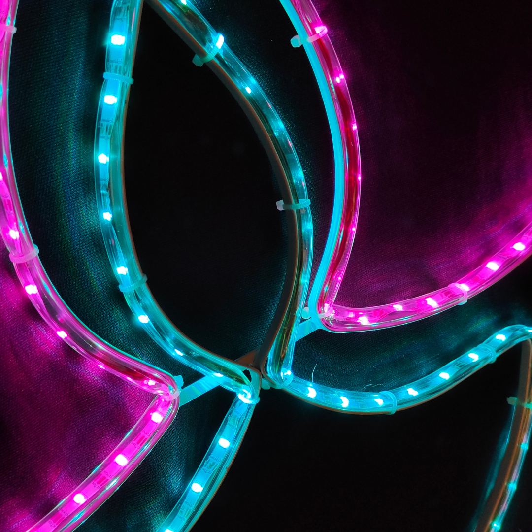 Outdoor and indoor RGB diya hanging LED light for versatile festival decoration