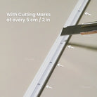 Outdoor rated 15×10 mm neon profile, silicone IP65.