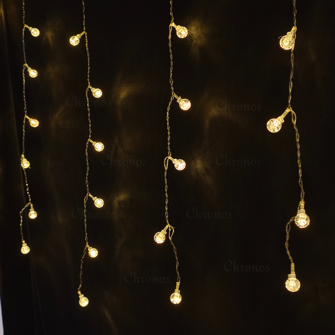 Bubble curtain LED lights perfect for photo booths, events, and decorative setups