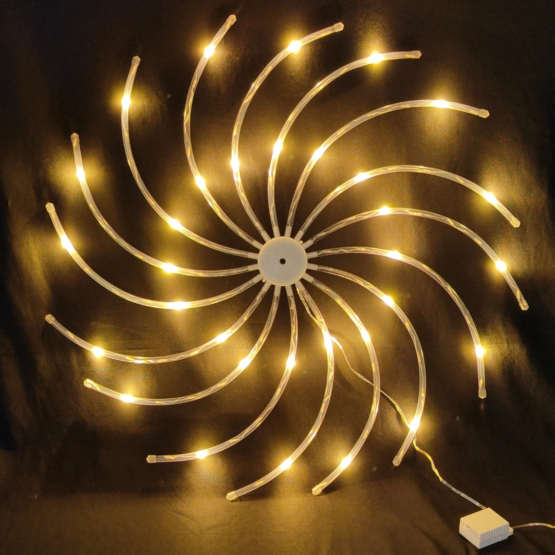 Premium Ganpati Makhar chakra multi mode LED light for festive decoration