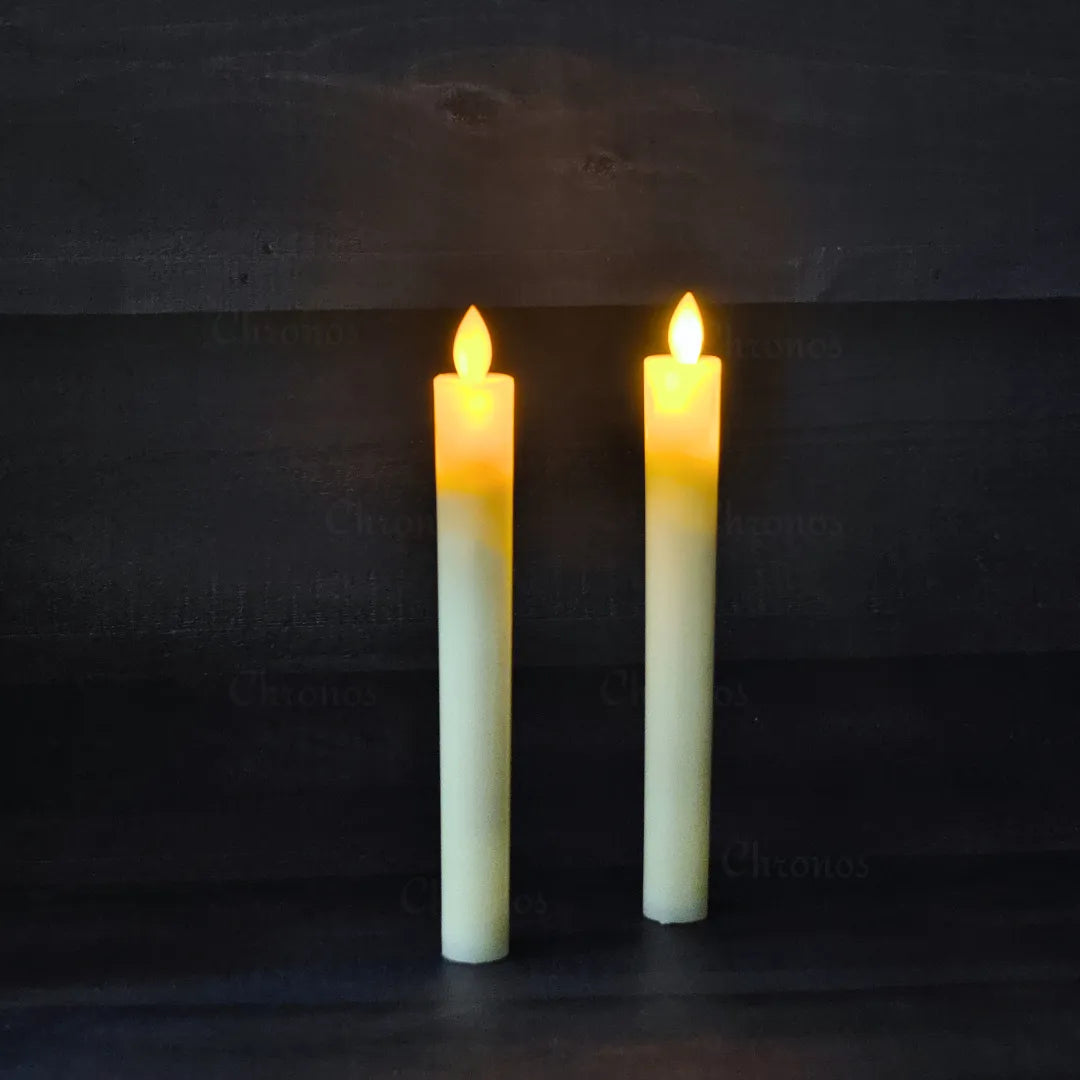Realistic Swinging Flame Effect LED Candle for Cozy Ambience