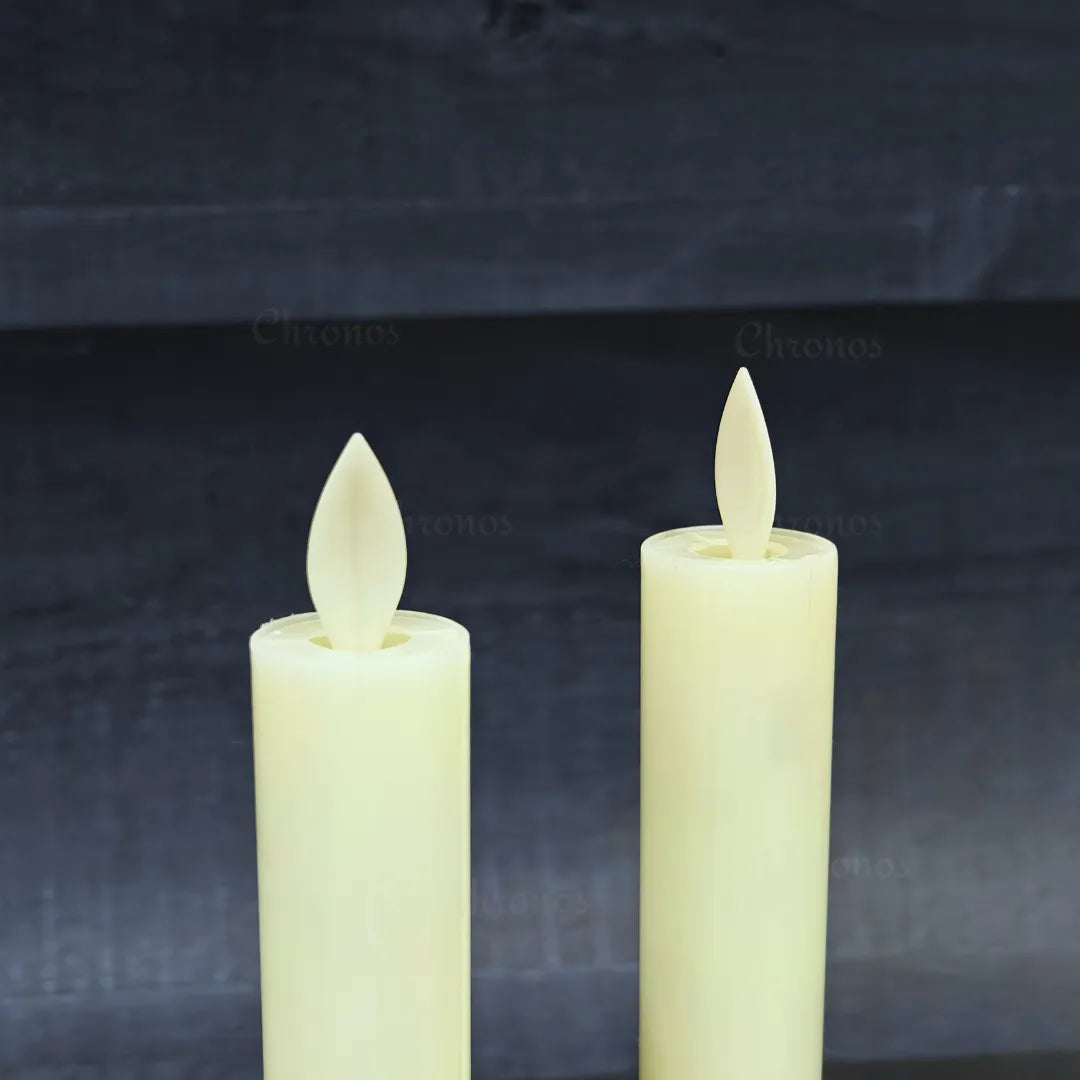 Safe Flameless LED Candle Set Ideal for Homes with Kids and Pets