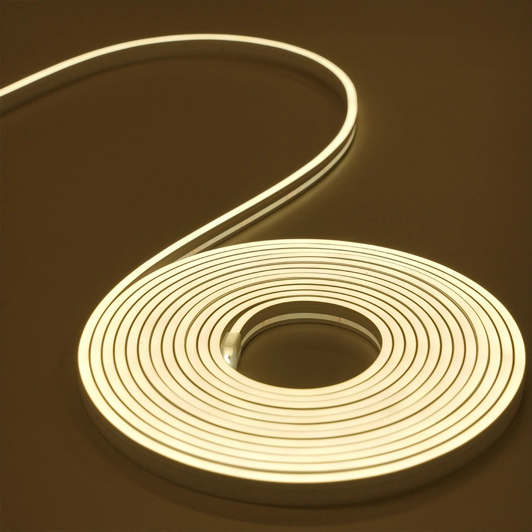 Side curve neon profile, 4×10 mm silicone.