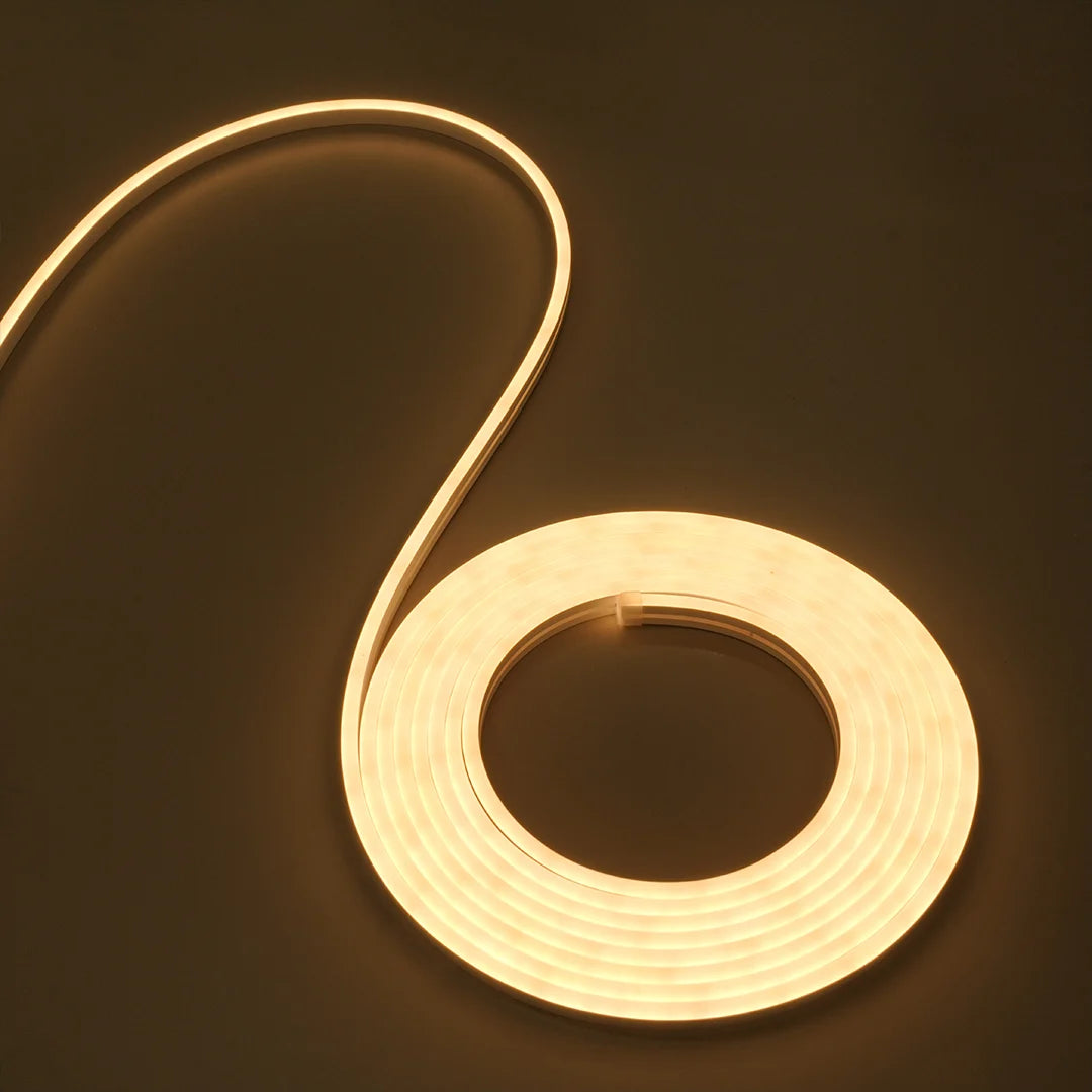 Side curve neon profile, 6×13 mm silicone.