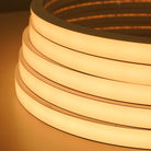 20 mm×14 mm silicone neon profile light with front bend.