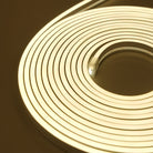 4 mm×10 mm silicone neon profile with side bend.