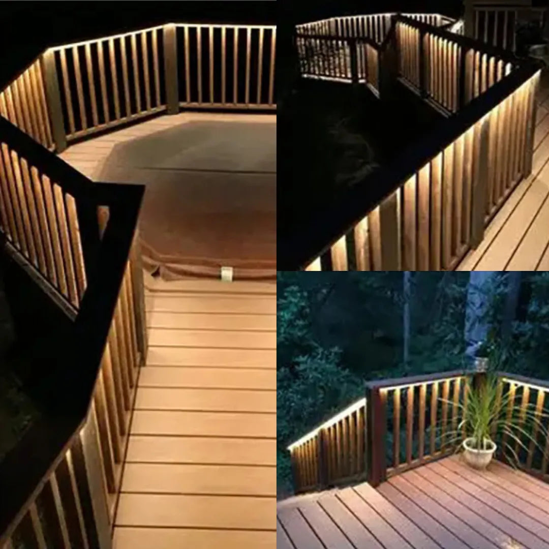 Sleek flexible LED wall washer for outdoor décor and contemporary architectural lighting