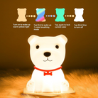 Soothing LED sleep lamp for toddlers and infants, helping them sleep peacefully.
