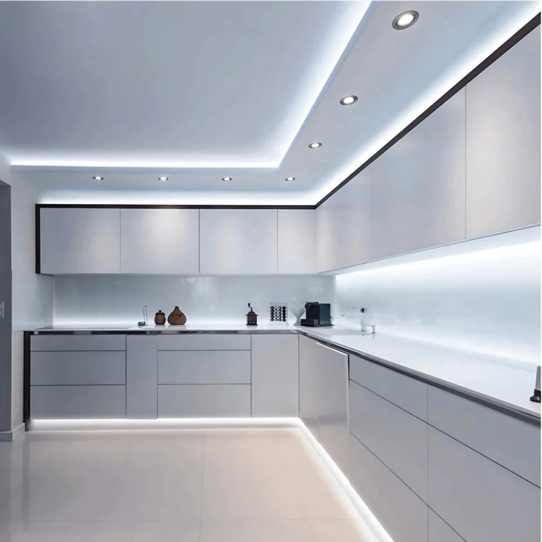 Ultra-Thin 3mm White COB LED Strip – 384 LEDs/m, 24V – High Lumen & Smooth Glow